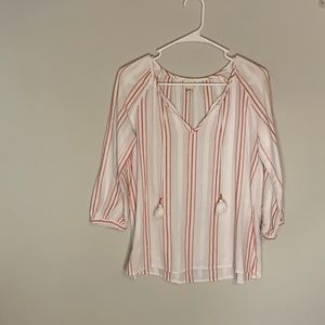 Merona striped blouse
